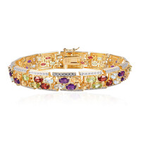 Bracelet en argent et Grenat