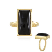 Bague en argent et Onyx noir