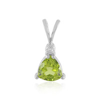 Pendentif en argent et Péridot