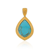 Pendentif en argent et Turquoise