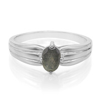Bague pour homme en argent et Labradorite