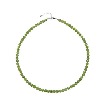 Collier en argent et Serpentine