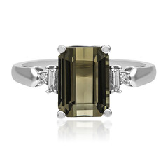 Bague en or et Tourmaline néon du Congo (CIRARI)