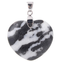 Pendentif en argent et Jaspe zébré