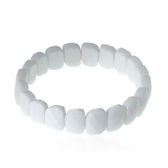 Bracelet et Agate blanche