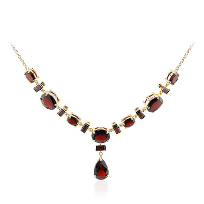 Collier en argent et Grenat