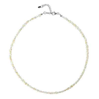 Collier en argent et Opale Welo