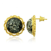 Boucles d'oreilles en argent et Ambre baltique