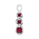 Pendentif en argent et Rubis de Birmanie (Pallanova)