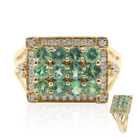 Bague en or et Alexandrite du Brésil (CIRARI)