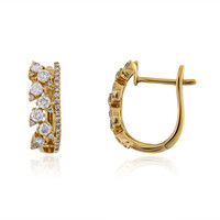 Boucles d'oreilles en or et Diamant I1 (H) (de Melo)