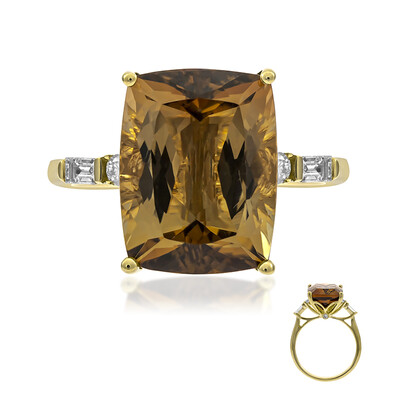 Bague en or et Tourmaline néon du Congo (CIRARI)