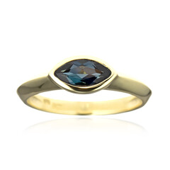 Bague en or et Indicolite (CUSTODANA)