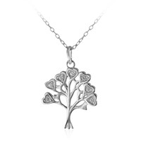 Collier en argent et Zircon