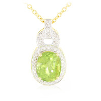 Collier en or et Tourmaline Paraïba (AMAYANI)