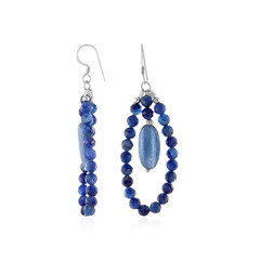 Boucles d'oreilles en argent et Kyanite