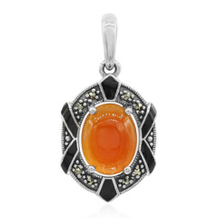 Pendentif en argent et Cornaline