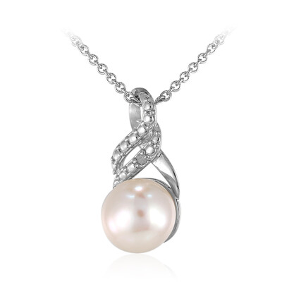 Collier en argent et Perle de culture d'eau douce