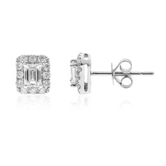 Boucles d'oreilles en or et Diamant SI1 (G) (CIRARI)
