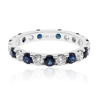 Bague en or et Saphir de Ceylan (CIRARI)