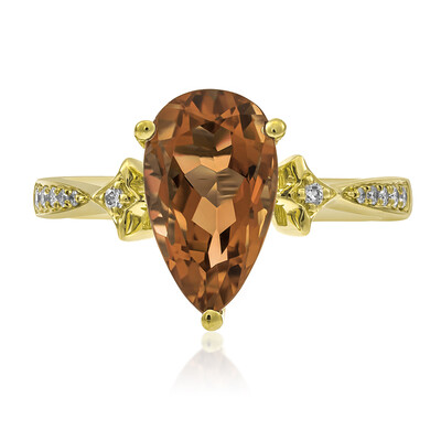 Bague en or et Tourmaline néon du Congo (CIRARI)