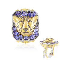 Bague en argent et Tanzanite (Gems en Vogue)
