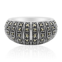 Bague en argent et Marcassite