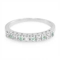 Bague en argent et Tourmaline Paraïba