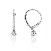 Boucles d'oreilles en or et Diamant I1 (H) (CIRARI)