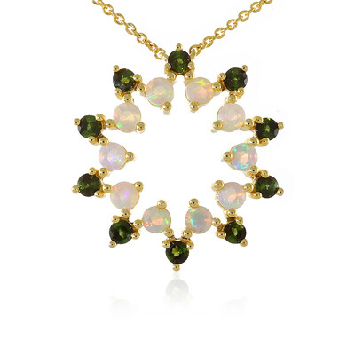 Collier en argent et Opale Welo