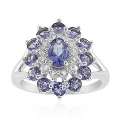 Bague en argent et Tanzanite