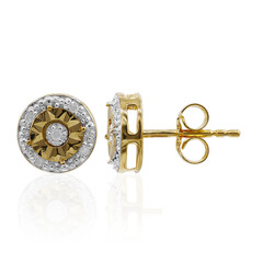Boucles d'oreilles en argent et Diamant PK (I)