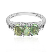 Bague en argent et Tourmaline Paraïba