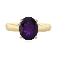 Bague en argent et Améthyste de Zambie