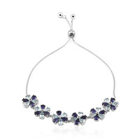 Bracelet en argent et Iolite