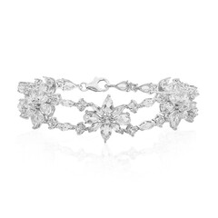 Bracelet en argent et Topaze blanche