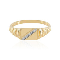 Bague en argent et Diamant I2 (I)