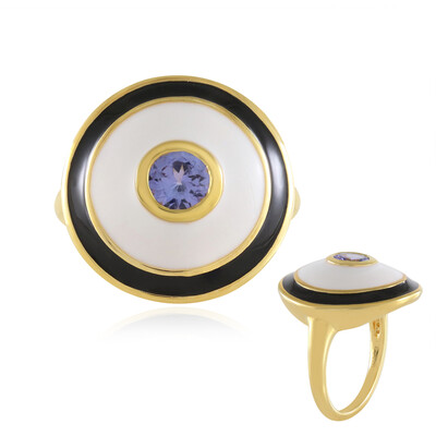 Bague en argent et Tanzanite