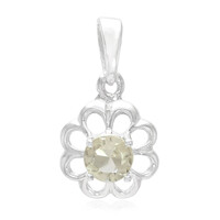 Pendentif en argent et Orthose