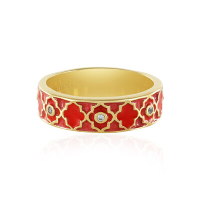 Bague en argent et Zircon