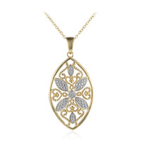 Collier en argent et Diamant I3 (I)
