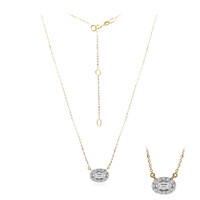 Collier en or et Diamant SI1 (G)