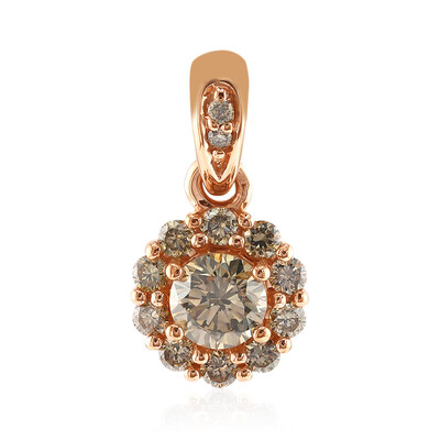 Pendentif en or et Diamant rose de France VS1 d'Argyle (Annette)