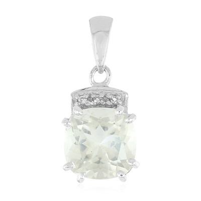Pendentif en argent et Orthose
