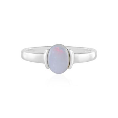Bague en argent et Opale d'Australie