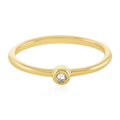Bague en argent et Diamant I2 (H)