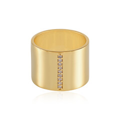 Bague en laiton et Diamant I3 (H) (Juwelo Style)
