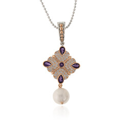 Collier en argent et Perle de culture d'eau douce (Dallas Prince Designs)
