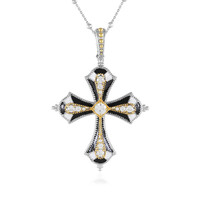 Collier en argent et Zircon (Dallas Prince Designs)