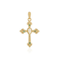 Pendentif en argent et Opale Welo